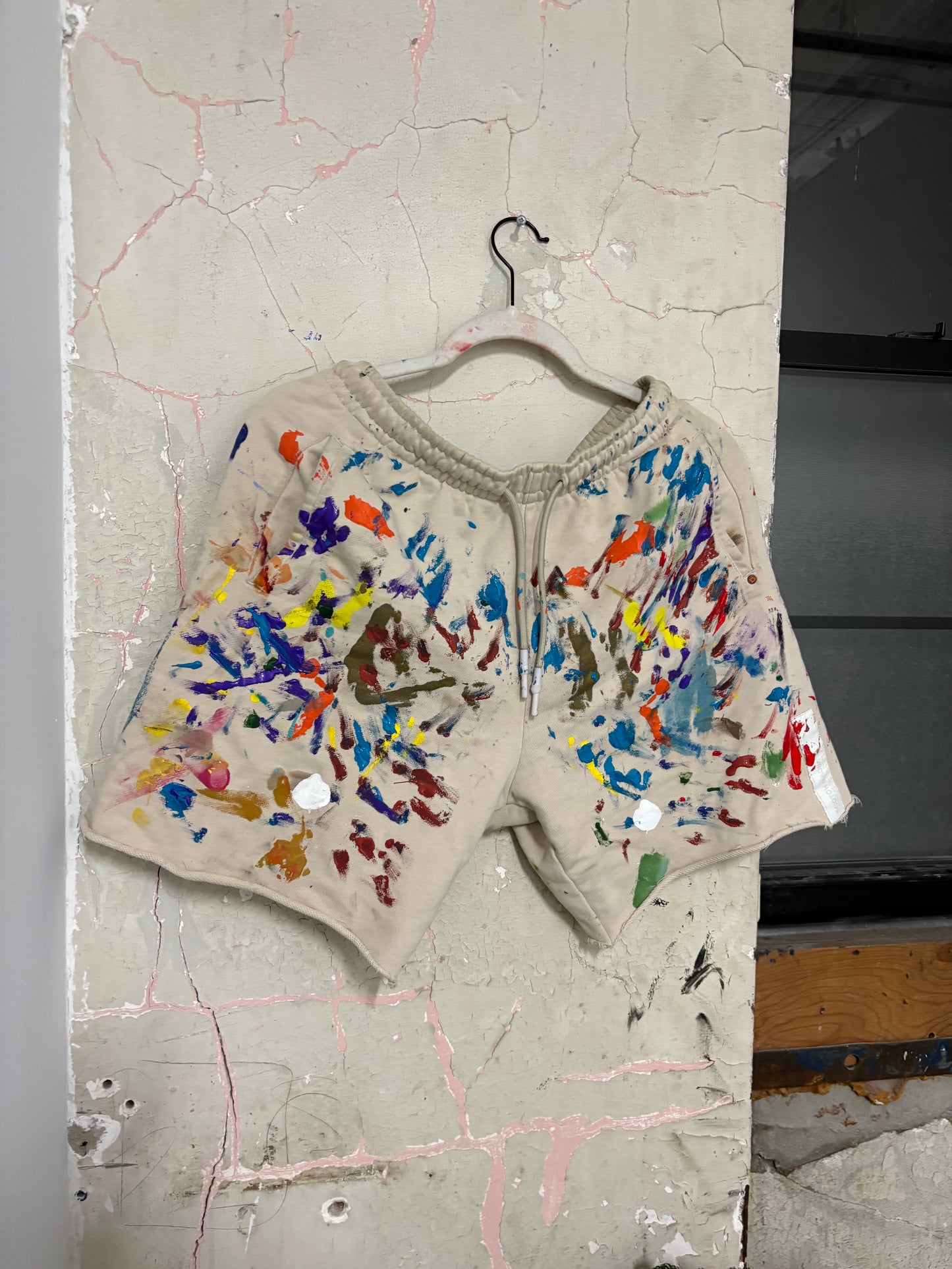Painted shorts