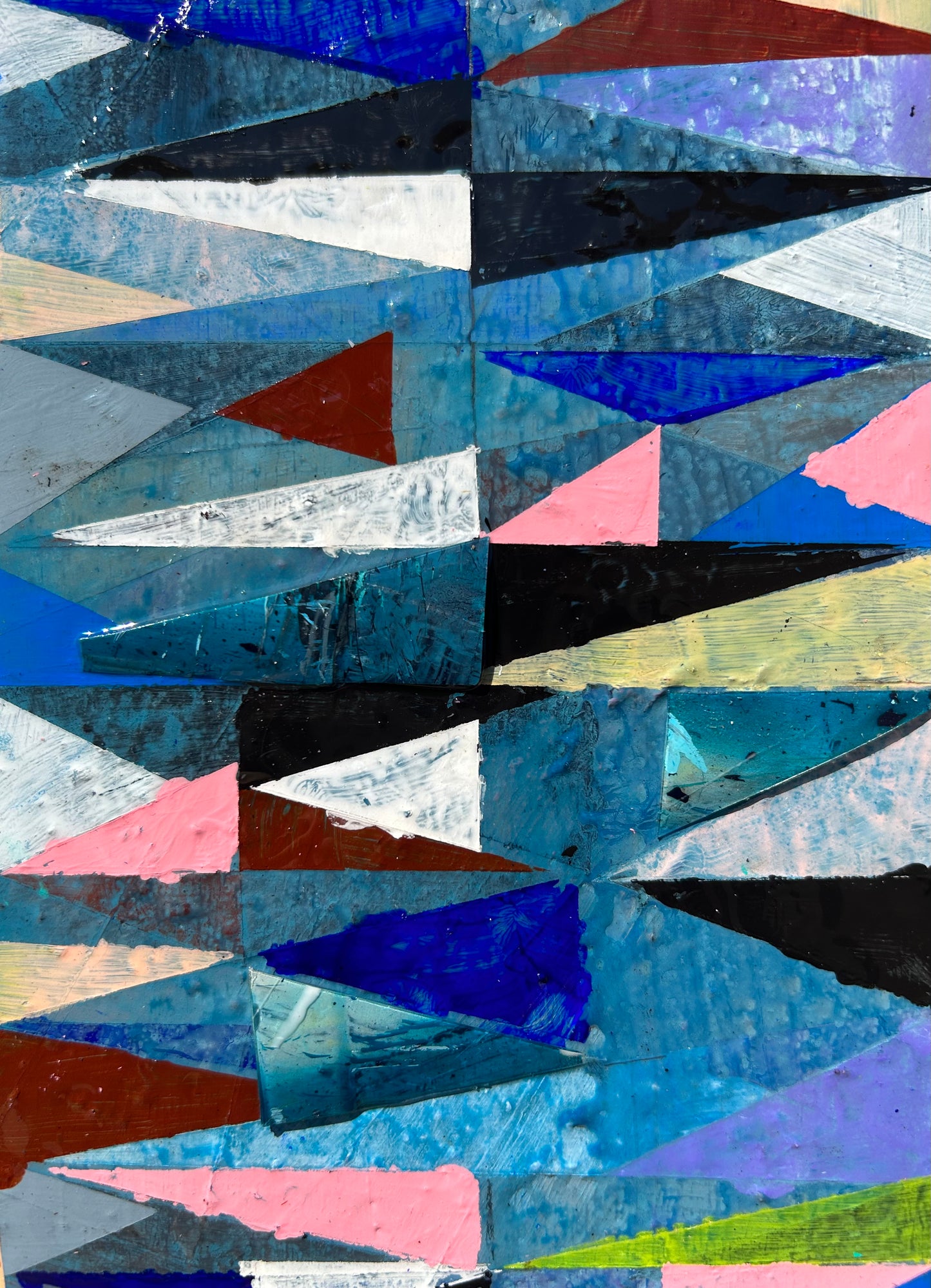Blue Triangles