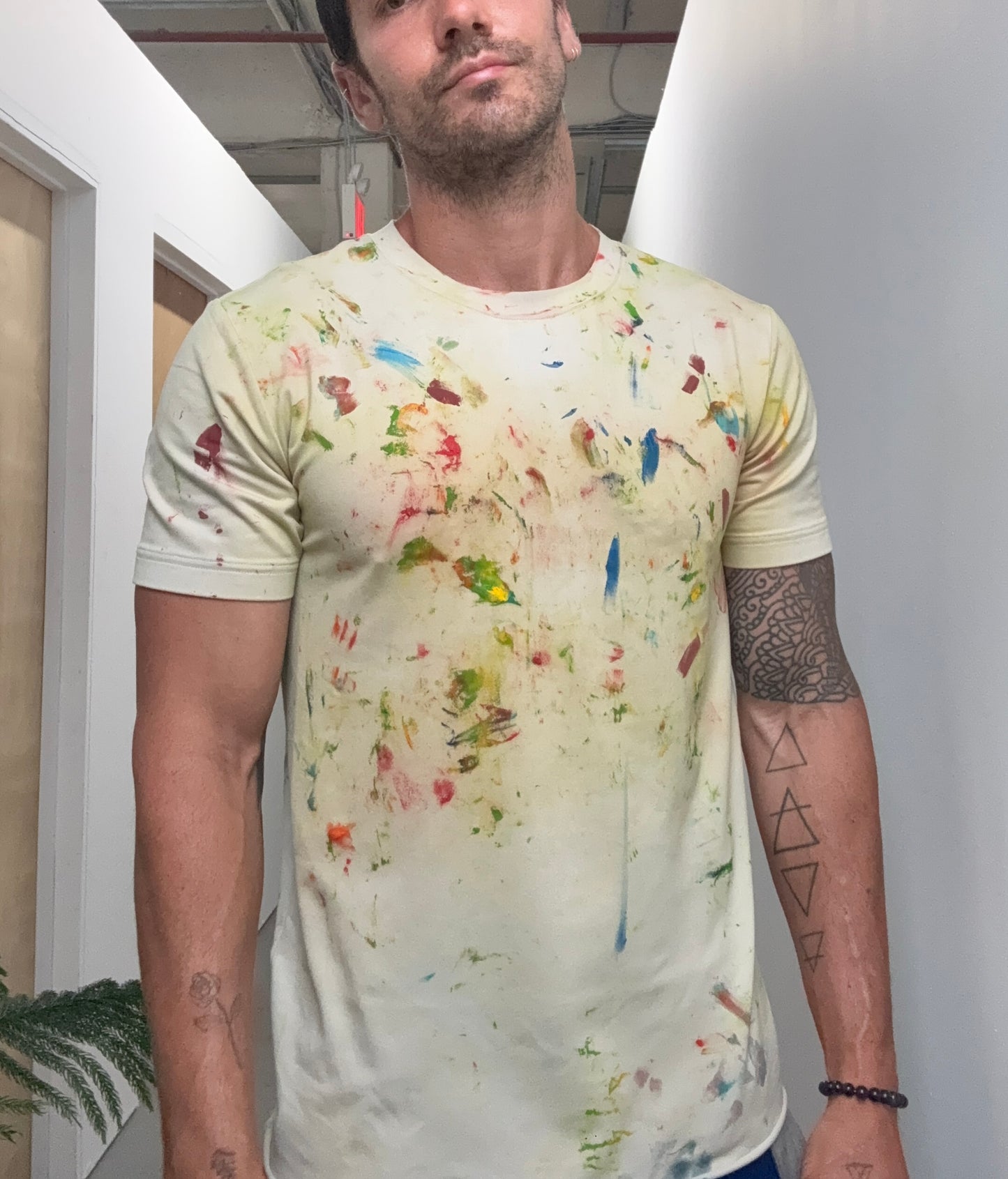 painted t shirt from studio
