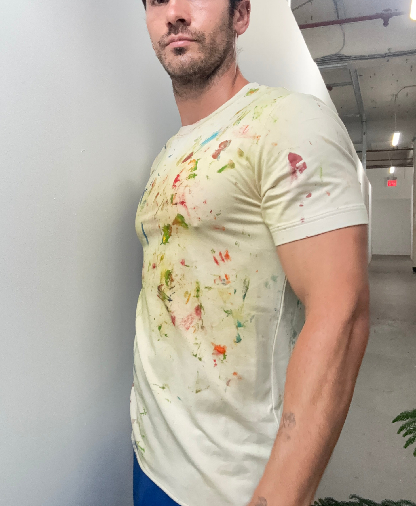 painted t shirt from studio