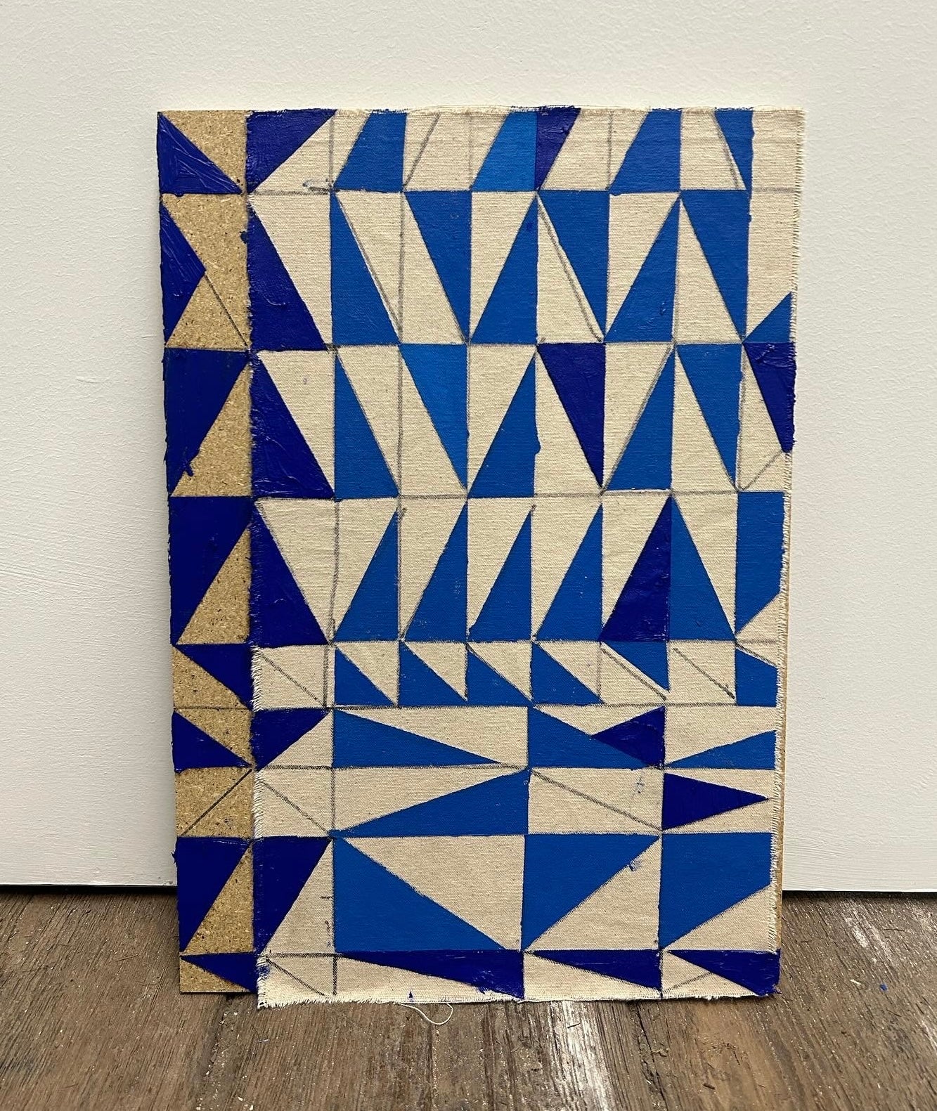 Blue triangles