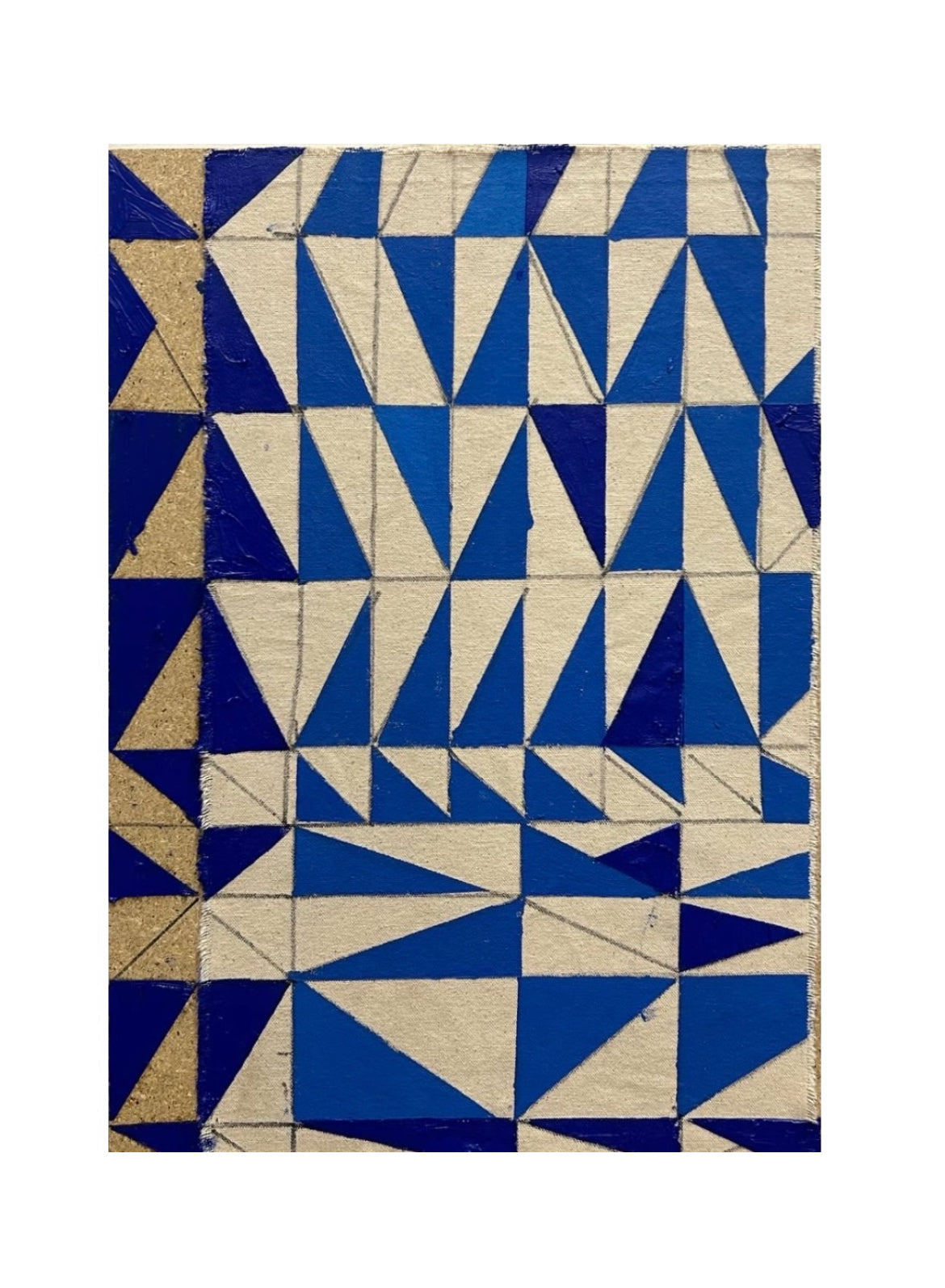 Blue triangles