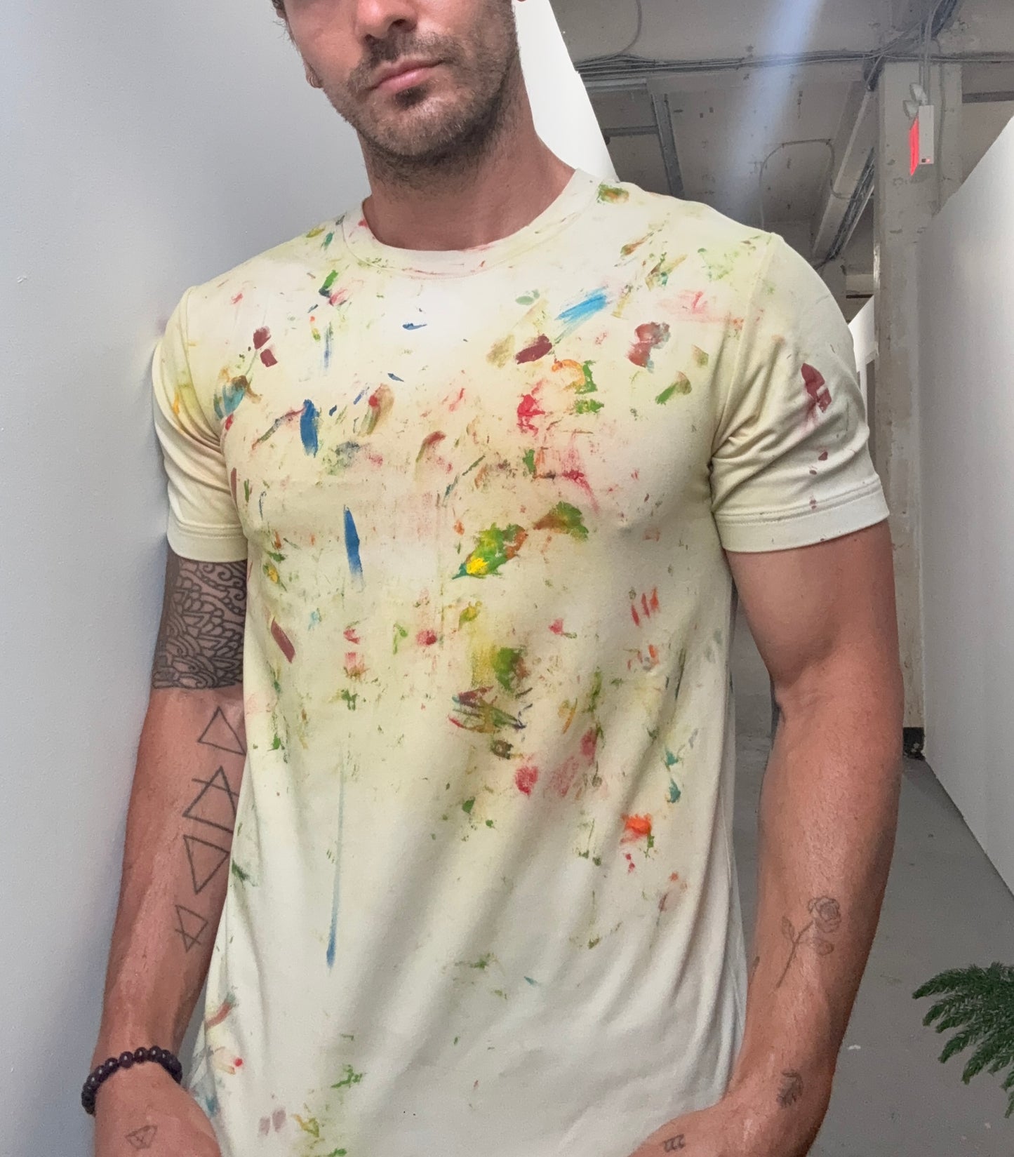 painted t shirt from studio