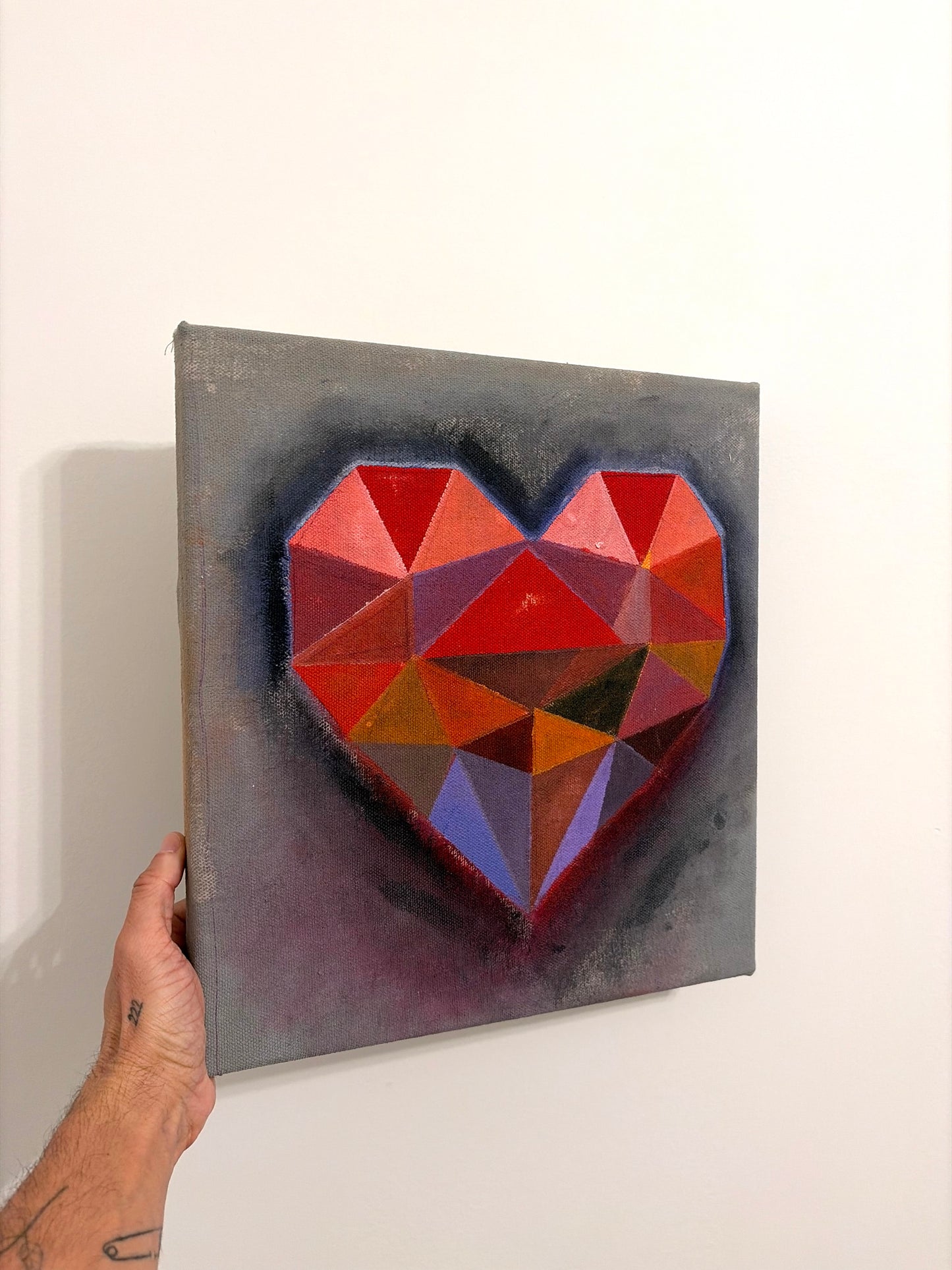 Heart painting