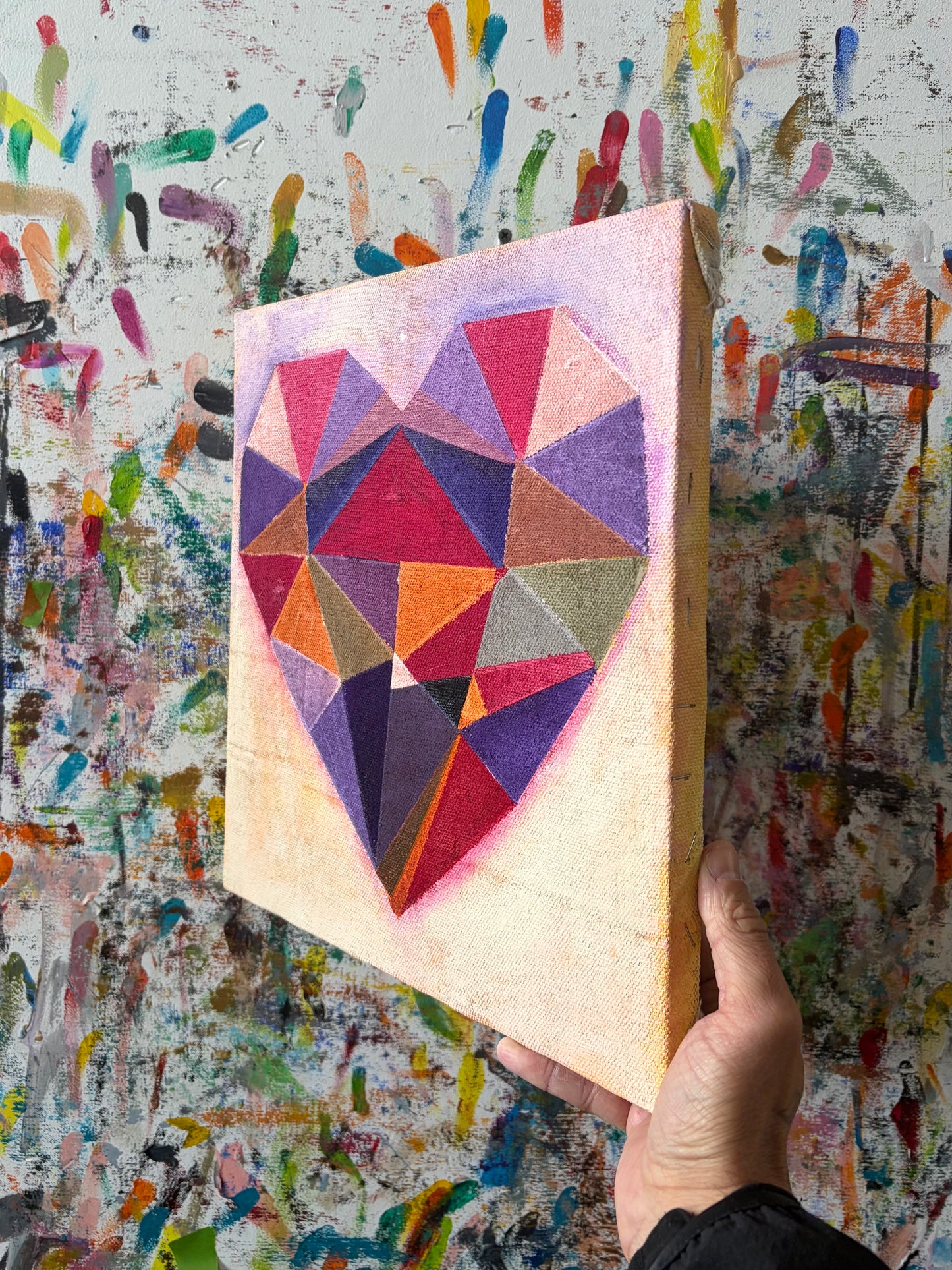 Heart painting