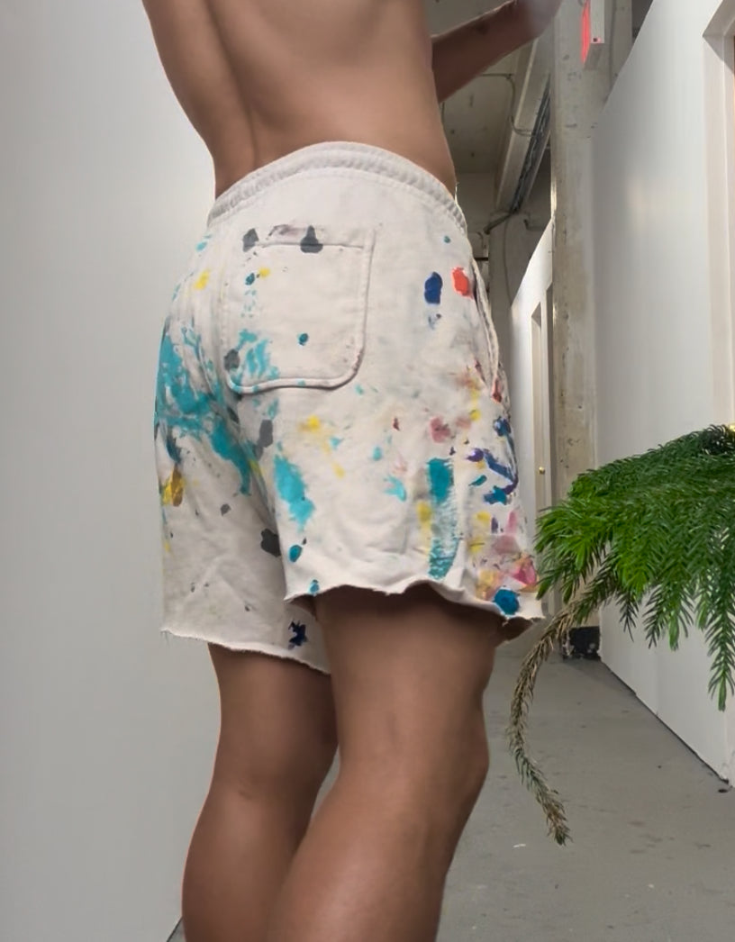 Painted shorts