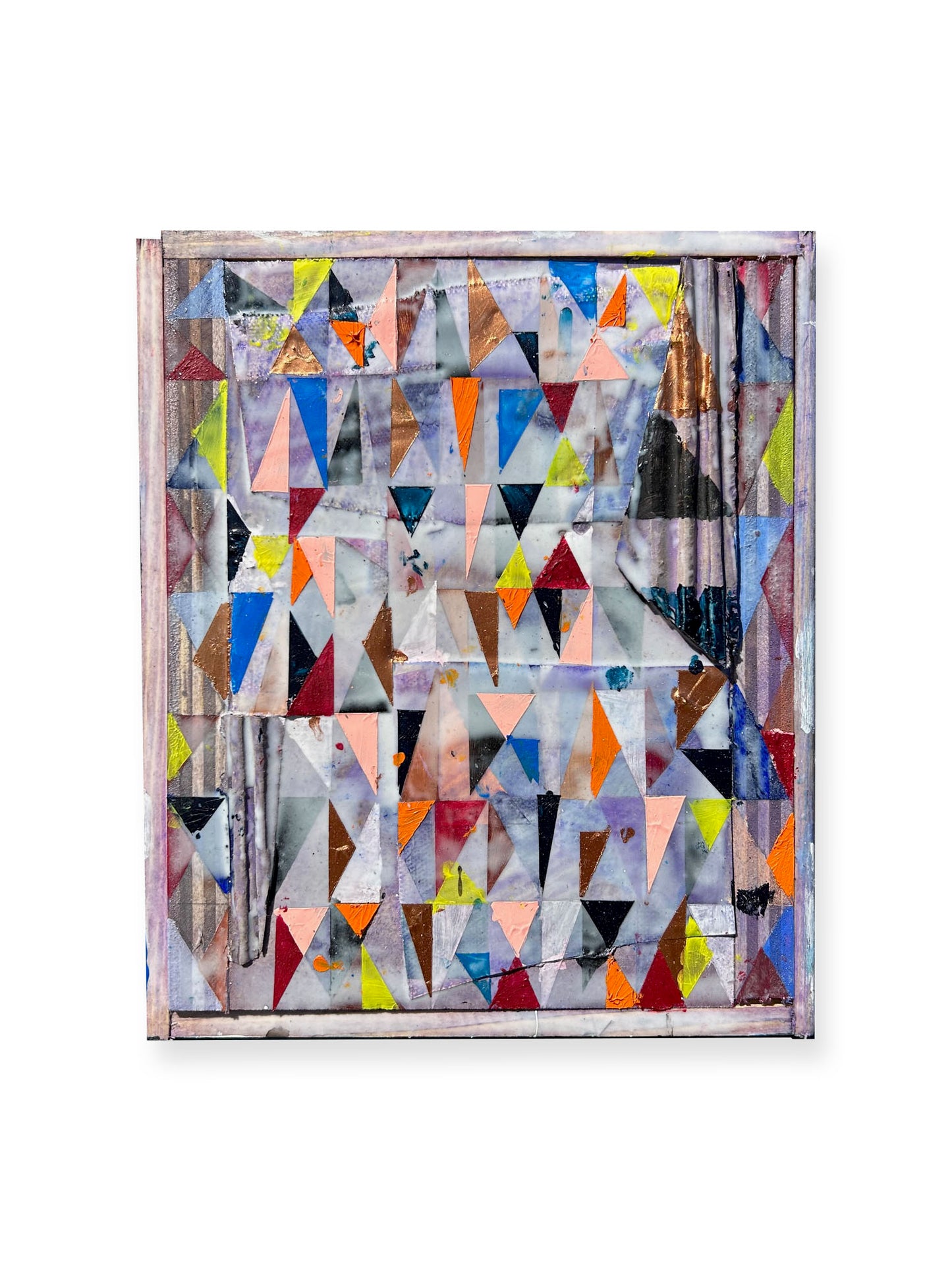 Orange triangles