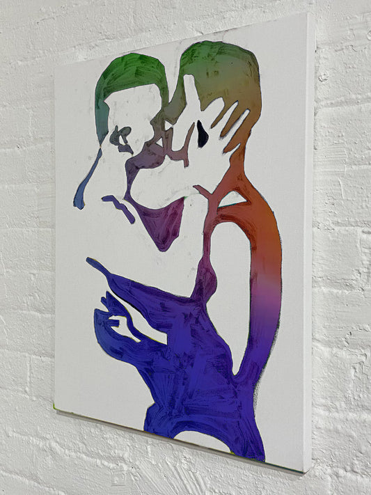 'Tender Lovers' rainbow print