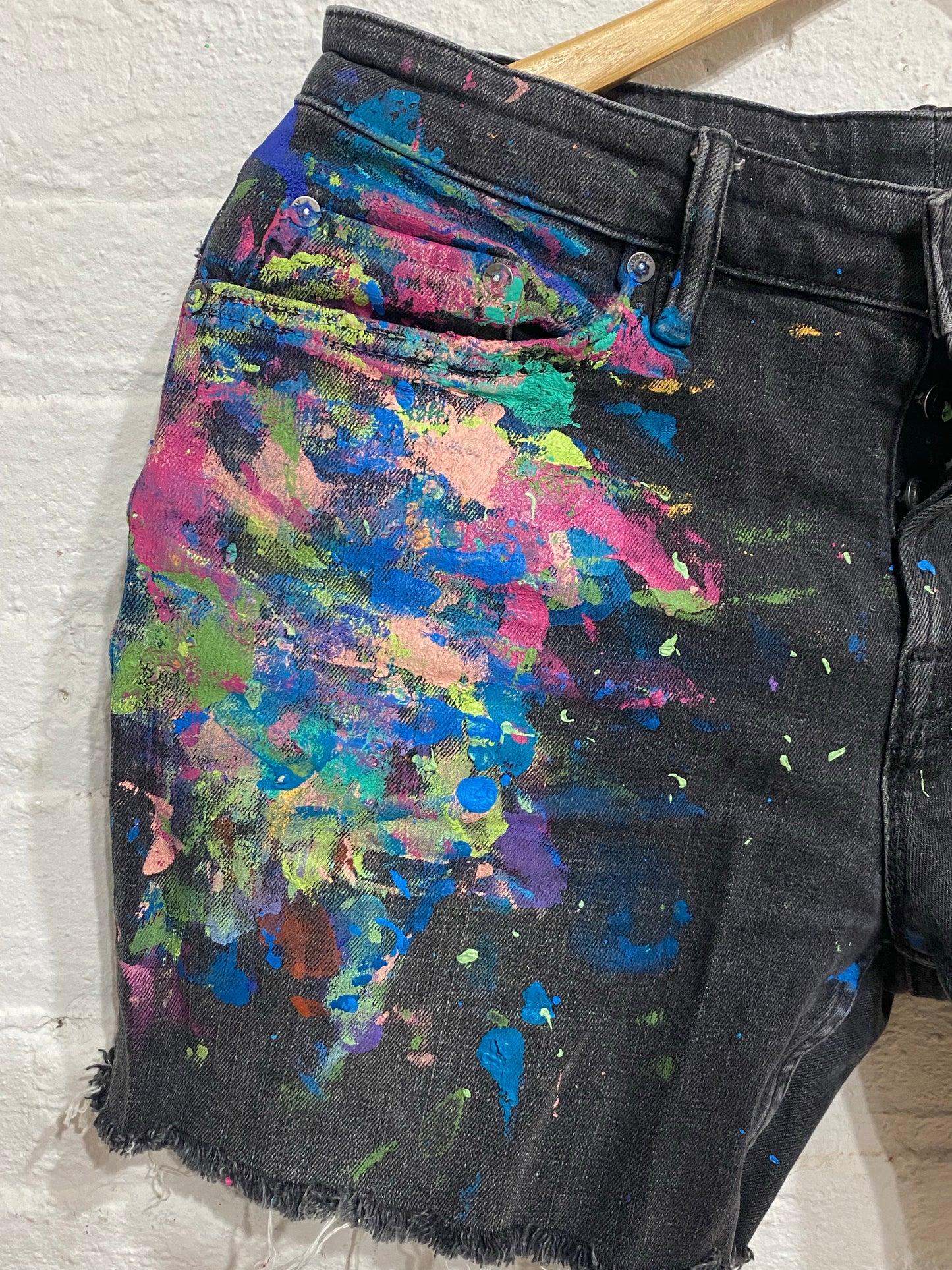 Summer paint shorts