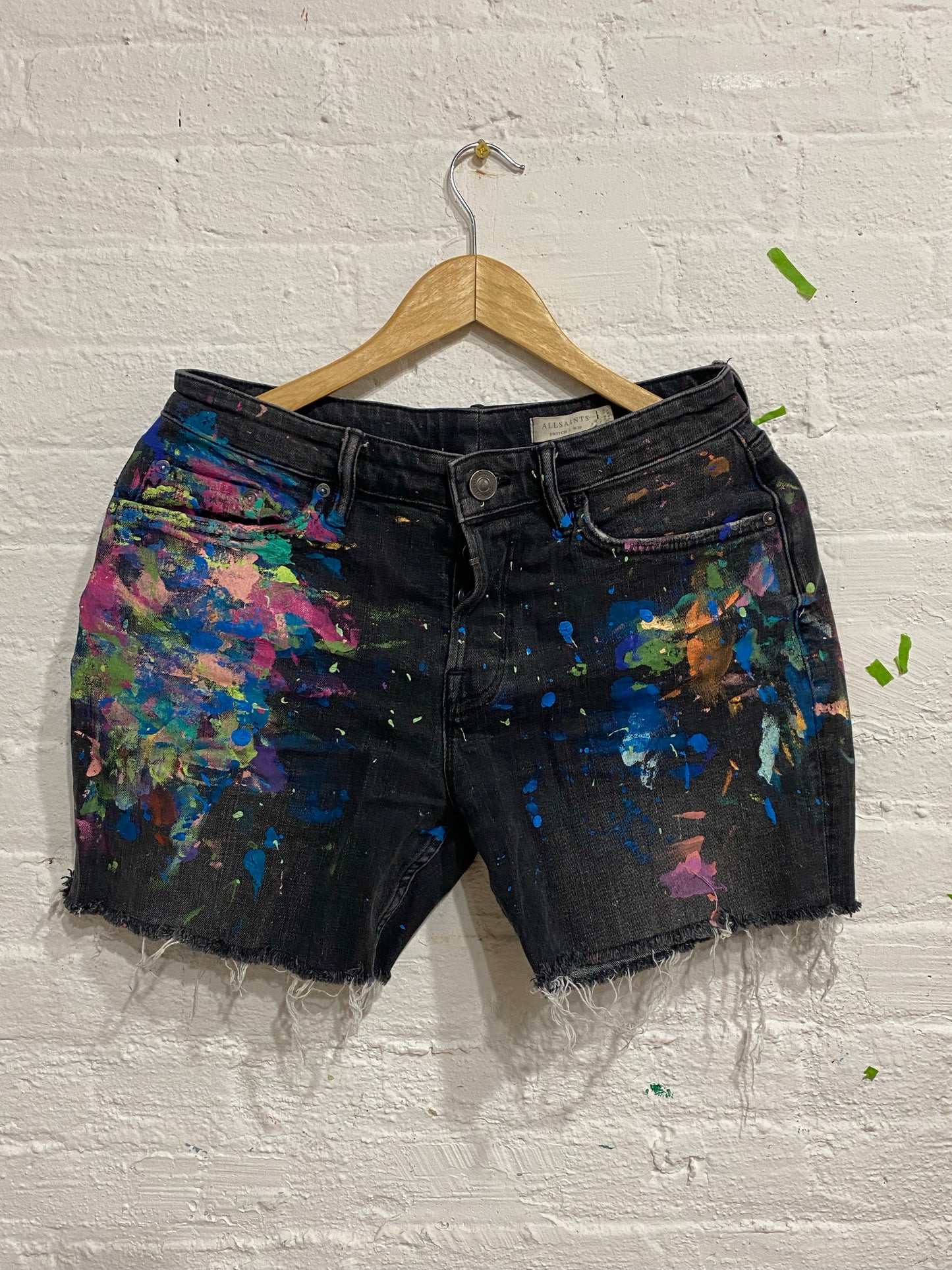 Summer paint shorts